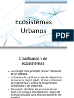 Ecosistemas Urbanos