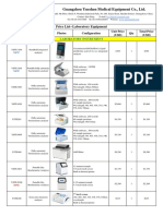 Guangzhou Yueshen Medical Equipment Co., Ltd. Price List for Laboratory Equipment