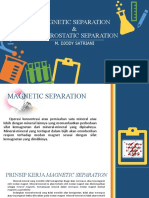 Presentasi Magnetic&Electrostatic Separation - M.Djody Satriani
