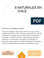Riesgos Naturales en Chile