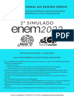 2º Simulado Mente Matemática 2022