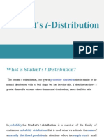 Student T Distribution