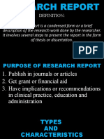 Research Report