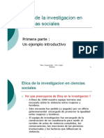 La Ética de La Investigación en Ciencias Sociales