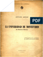 Ardao - Universidad Montevideo