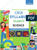 Latest CBSE Class 9 Science Syllabus for Academic Year 2022-23