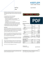 Stand-Alone Display: Electronics & Software