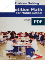 Competition Math For Middle School