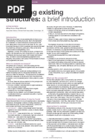 Analysing Existing Structures A Brief Introduction