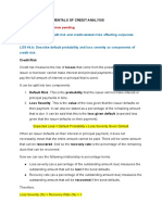 FI - Reading 44 - Fundamentals of Credit Analysis