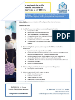 Descriptor Curso Estrategias de Inclusion Laboral Personas Con Discapacidad Ley 21.015