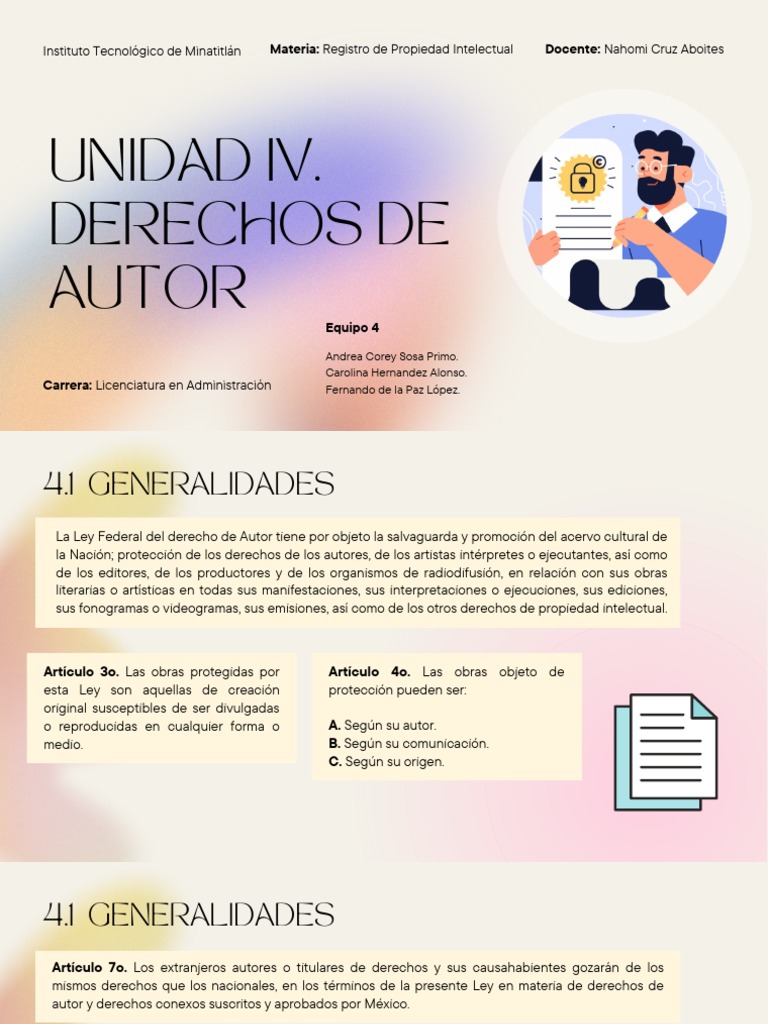 Derechos de Autor | PDF