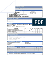 Abogado Asesor-Planilla Analisis y Descriptor de Puesto