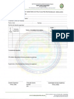 Ficha de Evaluación y Monitoreo de Prácticas Preprofesionales