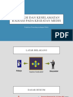 Proteksi Dan Keselamatan Radiasi Pada Kegiatan Medis