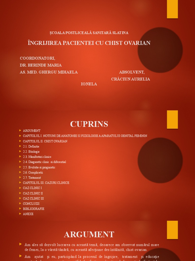 Chist Ovarian | PDF
