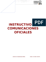 Instructivo Comunicaciones