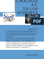 Sensorestecnología 4.0