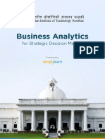 IIT-Roorkee-Business Analytics