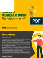 Setembro Amarelo Suicidio Cartilha Pela Prevenção Da Vida