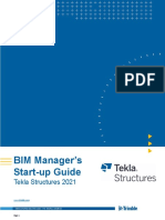 Bim Managers Start Up Guide For Tekla Structures 2021