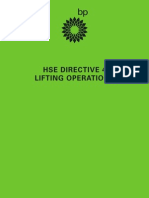 HSE Directive 4 Lifting Operations