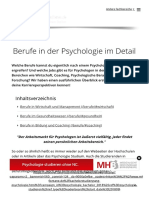 Berufe Nach Dem Psychologie Studium - Infos & Aufgaben