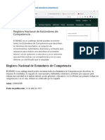 Registro Nacional de Estándares de Competencia - 090622