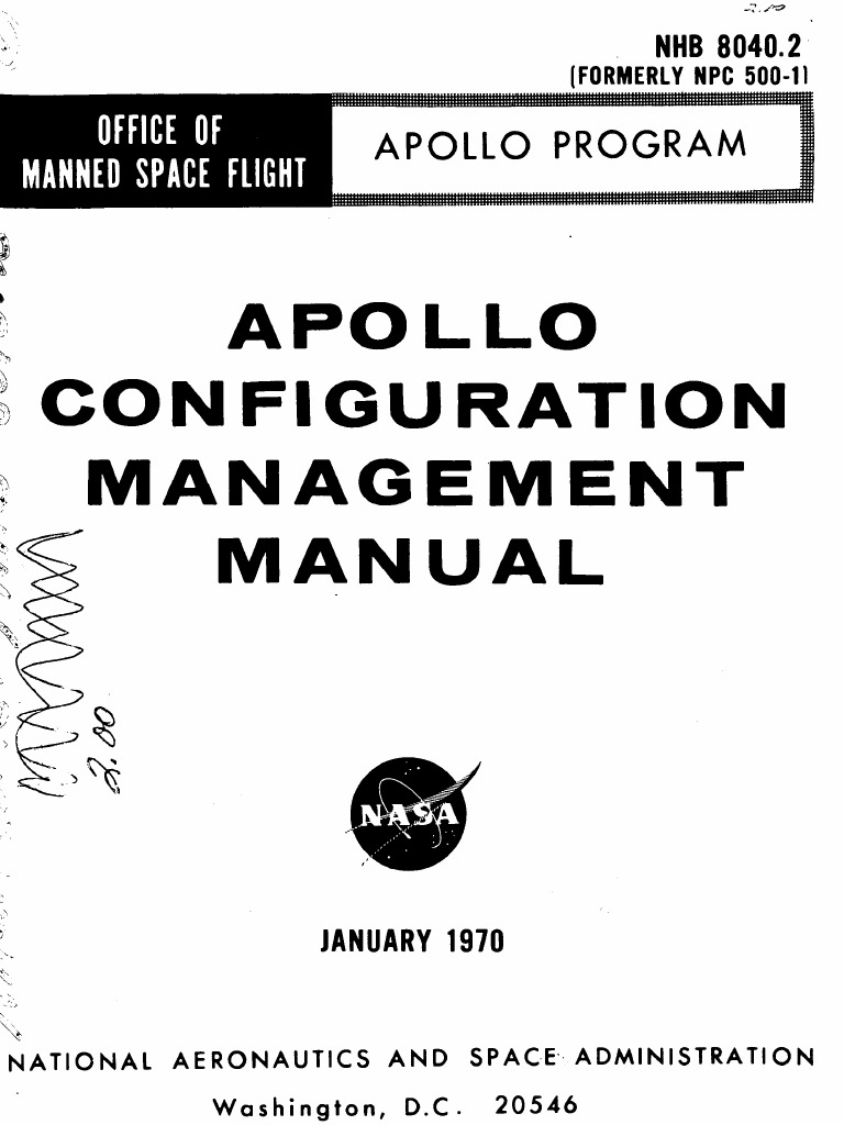 Apollo Configuration Management Manual | PDF | Specification (Technical ...