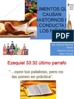 Alimentos Que Causan Trastornos en La Conducta de