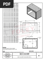Box Culvert Size Specifications | PDF