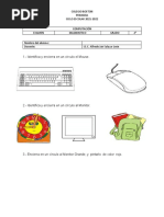 Examen de Computación 1º Grado | PDF