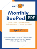 Monthly BeePedia April 2022