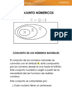 Clase # 1 - Conjuntos Numéricos