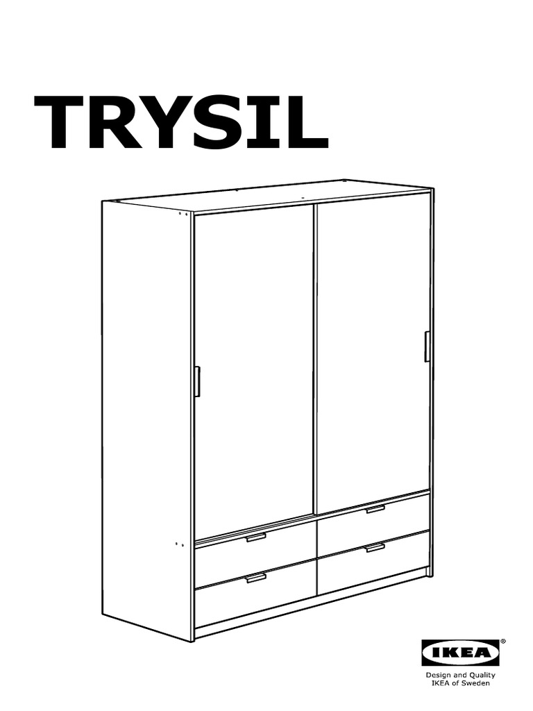 IKEA TRYSIL Wardrobe | PDF