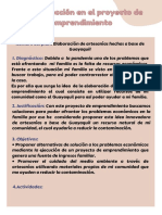 Plan de Acción en El Proyecto de Emprendimiento