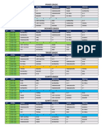 Horario La Unión