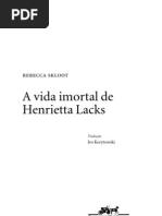 Vida Imortal de Henrietta Lacks A-9788535918151