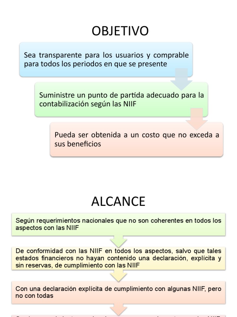 DIapositivas NIIF 1 | PDF