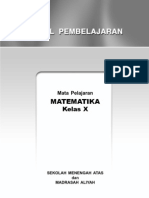 Model Pembelajaran Mat SMA X SM1