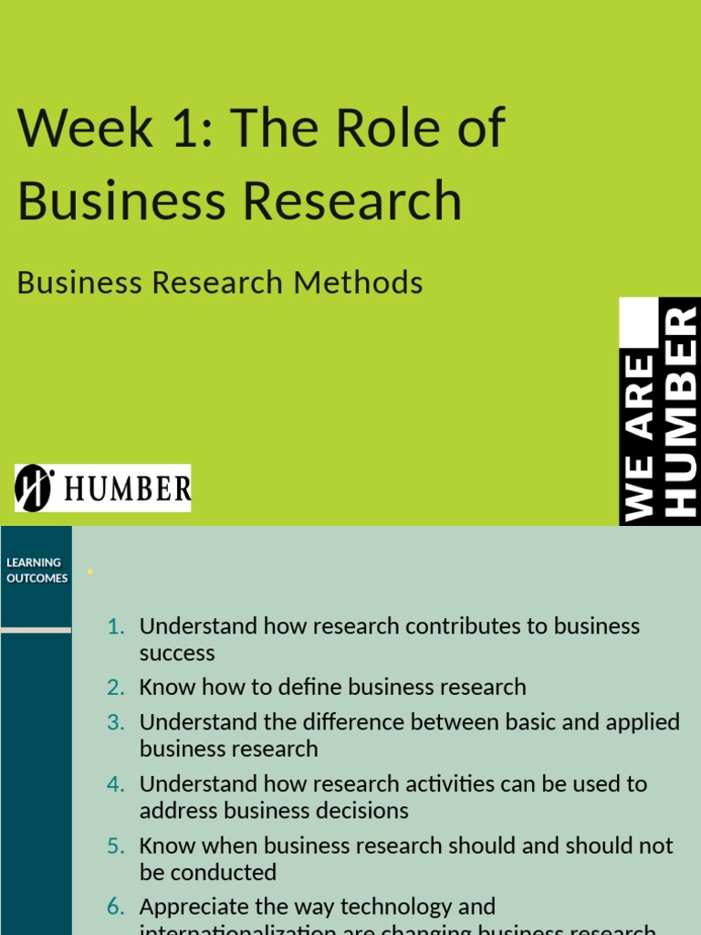 business research methods chapter 1