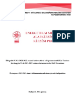 BME GPK Energetika - BSC Kepzesi - Program 2022 R1