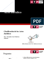 S02. Clasificación de Los Actos Jurídicos