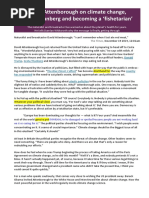 David Attenborough On Climate Change