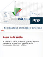 Sesión 1-2 Cordenadas Cilíndricas y Esféricas