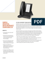 CCX400 MS Teams Datasheet PDF