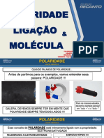 Polaridade de ligações e moléculas