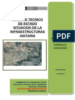 425470722 Informe Tecnico de Estado Situacional de La Infraestructura Sanitaria