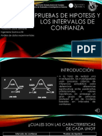 Pruebas de Hipotesis y Los Intervalos de Confianza