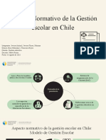 Aspecto Normativo de La Gestión Escolar en Chile